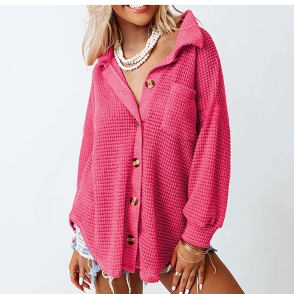 Cozy button down - Picture 2 of 8